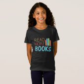 もっと本を読め Tシャツ (正面フル)