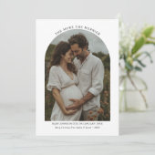 もっと楽しいクリスマスの妊娠アーチ シーズンカード (スタンド正面)