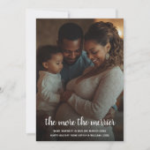 もっと楽しいクリスマスオーバーレイ写真 シーズンカード (正面)