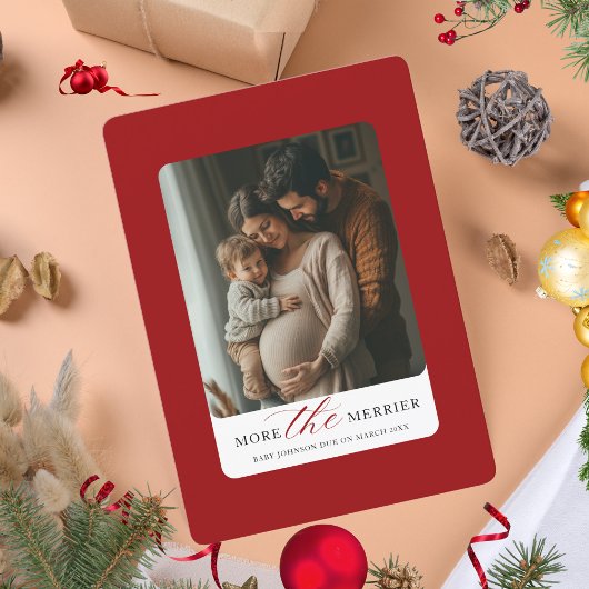 もっと楽しいクリスマスベイビー写真発表 シーズンカード