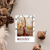 もっと楽しいベイビーお知らせホリデーカード シーズンカード