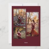 もっと楽しいベイビー発表ホリデーカード シーズンカード (裏面)