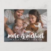 もっと楽しいホリデー写真 シーズンポストカード (正面)