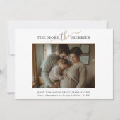 もっと楽しい妊娠発表 ゴールド シーズンカード (正面)