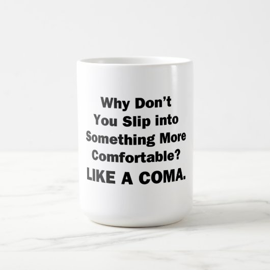 もっと楽なものに着替えてみないか コーヒーマグカップ (中央)