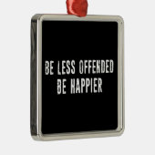 もっと気分を害さない メタルオーナメント (右)