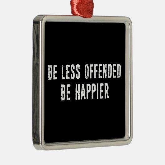 もっと気分を害さない メタルオーナメント (右)