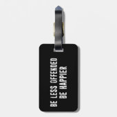 もっと気分を害さない ラゲッジタグ (裏面縦)