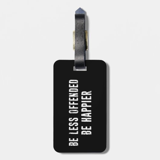 もっと気分を害さない ラゲッジタグ (裏面縦)