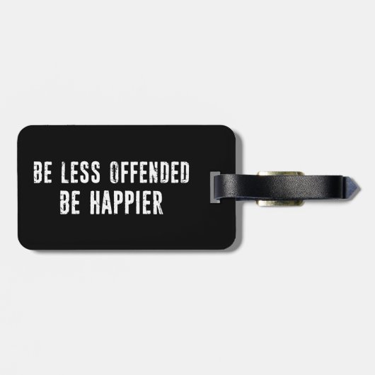 もっと気分を害さない ラゲッジタグ (裏面横)