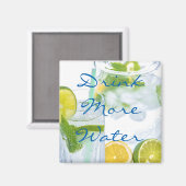 もっと水を飲む マグネット (正面/裏面)