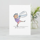 もっと水を飲む 招待状 (スタンド正面)