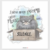 もっと流暢な人が多ければいいのに シール (シート)