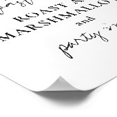 もっと焼きましょ！スモアのマシュマロ ポスター (角)