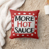もっと熱いソース装飾用クッション クッション (ブランケット)