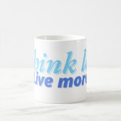 もっと生きる、ストレスを減らす» コーヒーマグカップ (中央)