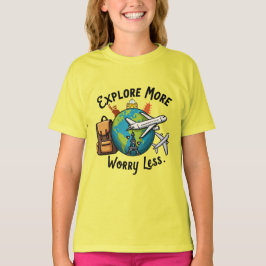 もっと生き生きとした旅感じ行 Tシャツ