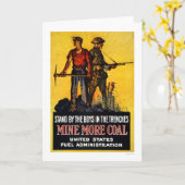 もっと石炭を採掘する カード (黄色い花)