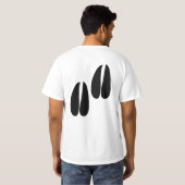 もっと私は人々に会いますもっと私は好みますヤギを Tシャツ (裏面フル)