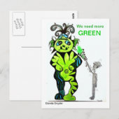 もっと緑が必要 - ポストカード (正面/裏面)