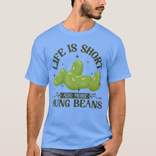 もっと緑豆の友達を追加 Tシャツ (正面)
