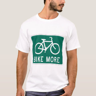 もっと自転車に乗って下さい Tシャツ