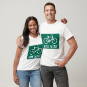 もっと自転車に乗って下さい Tシャツ (ユニセックス)