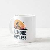 もっと自転車に乗って、もっと気楽に コーヒーマグカップ (正面左)