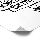 もっと良い兆候 ポスター (角)