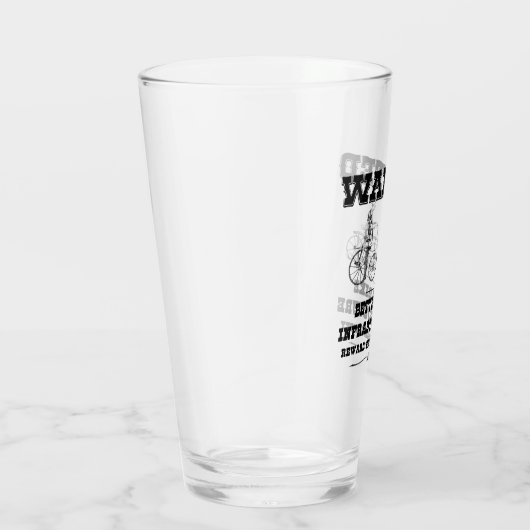 もっと良い自転車インフラを タンブラーグラス (右)