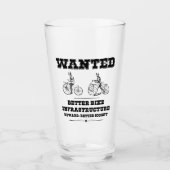 もっと良い自転車インフラを タンブラーグラス (正面)