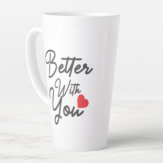 もっと良い カフェラテマグ (左アングル)