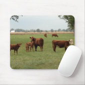 もっと茶色の牛 マウスパッド (マウス)