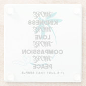 もっと親切なコースター ガラスコースター (裏面)