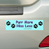 もっと言えば、もっと言えば バンパーステッカー (車上)