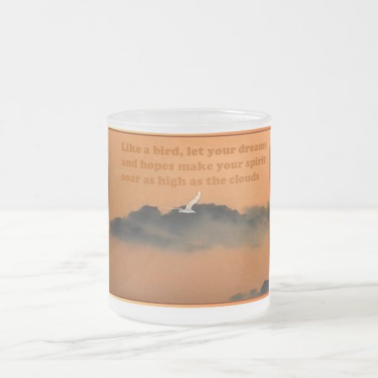 もっと言えば フロストグラスマグカップ (中央)