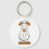 もっと読本ハロウィーン幽霊オレンジ キーホルダー (裏面)
