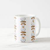 もっと読本ハロウィーン幽霊オレンジ コーヒーマグカップ (正面右)