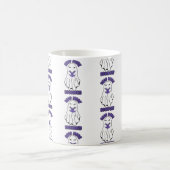 もっと読本ハロウィーン幽霊パープル コーヒーマグカップ (中央)