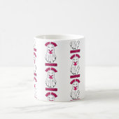 もっと読本ハロウィーン幽霊ピンク コーヒーマグカップ (中央)