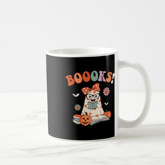 もっと読本不気味先生可愛いハロウィーンウォーム コーヒーマグカップ (右)