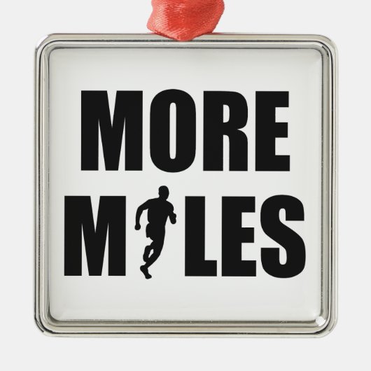 もっと走りたい メタルオーナメント (正面)