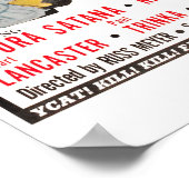 もっと速くプッシェット！殺せ！殺せ！ヴィンテージポスター ポスター (角)