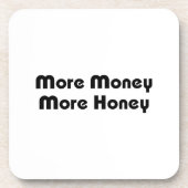 もっと金をもっと蜂蜜 コースター (正面)