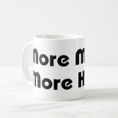 もっと金をもっと蜂蜜 コーヒーマグカップ (正面左)