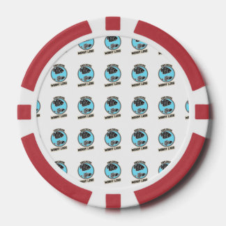 もっと釣りをして、もっとリラックスしよう ポーカーチップ