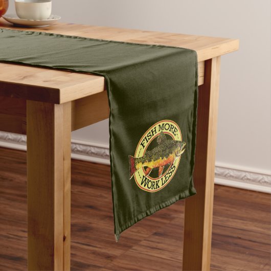 もっと釣る – 少ない作業 ミディアムテーブルランナー (インサイチュ)