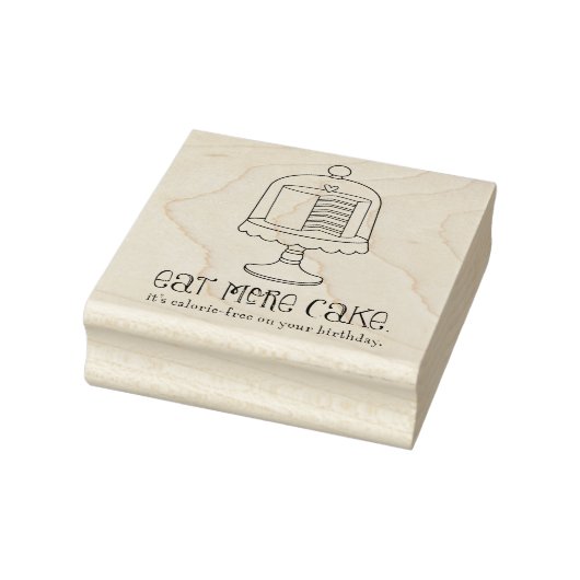 もっと食べのケーキ誕生日ラバーアートスタンプ ラバースタンプ (スタンプ)