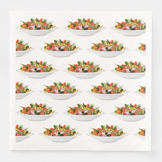 もっと食べの植物の生鮮サラダ動機レタリング (正面)