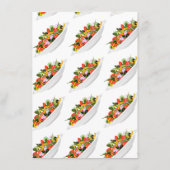 もっと食べの植物の生鮮サラダ動機レタリング アドバイスカード (裏面)